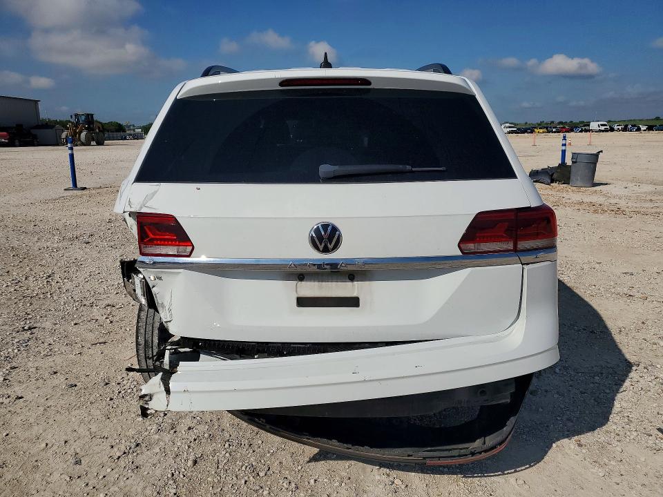 2021 Volkswagen Atlas VIN 1V2DP2CA4MC511033 COPART salvage auction — REAR END, Tx - Salvage Vehicle Title, sold $3,550 on 2026-07-09 (photo 6)