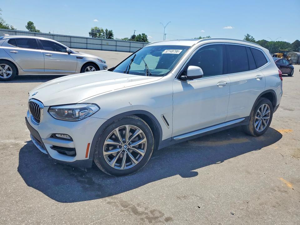 2018 BMW X3 VIN 5UXTR9C5XJLD67441 COPART salvage auction — FRONT END, Nc - Salvage Certificate Of Title, sold $325 on 2026-07-16 (photo 1)