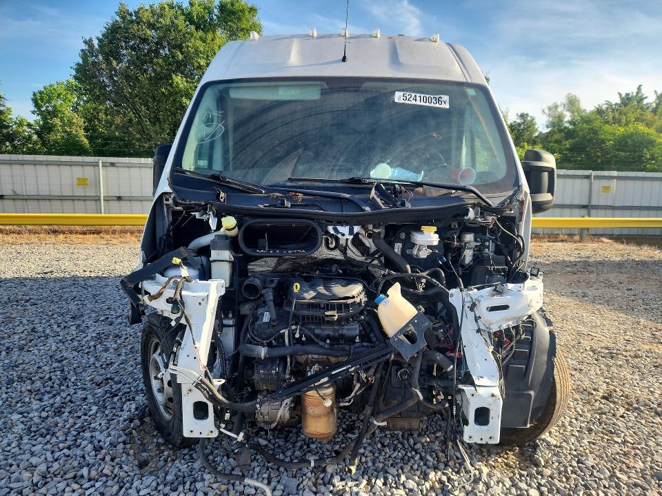 2019 Ram Promaster 2500 VIN 3C6TRVDG8KE519371 COPART salvage auction — FRONT END, Tn - Salvage Certificate, sold $1,700 on 2026-07-02 (photo 5)
