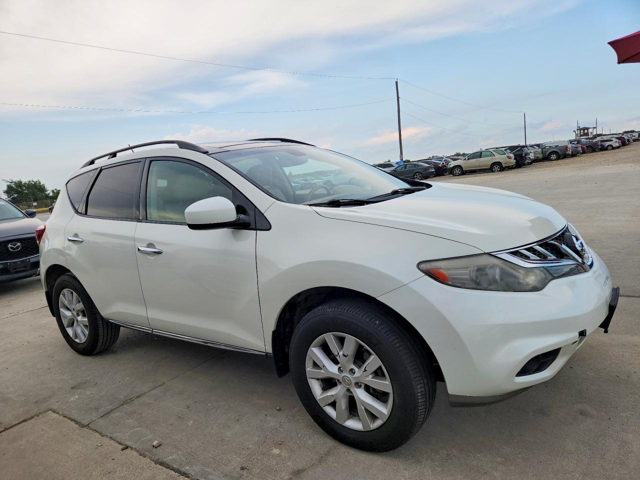 2011 Nissan Murano VIN JN8AZ1MWXBW155030 COPART salvage auction — Front End, TX - CERTIFICATE OF TITLE, sold $1,300 on 2026-07-03 (photo 4)