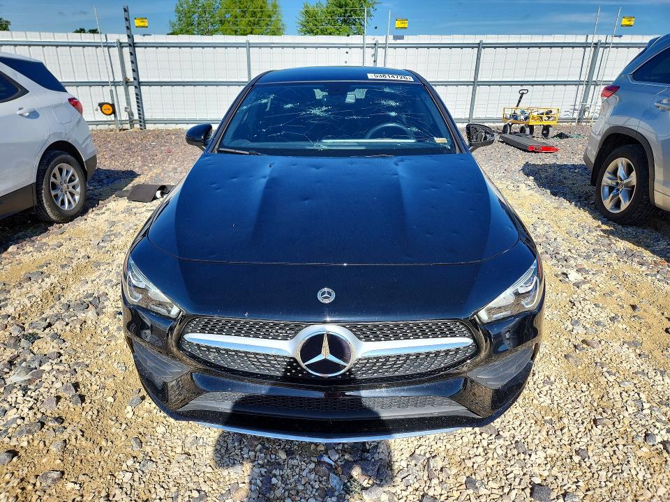 2022 Mercedes-benz Cla-klasse VIN W1K5J4HB7NN301896 COPART salvage auction — HAIL, Salvage Title, sold $12,000 on 2026-07-20 (photo 5)