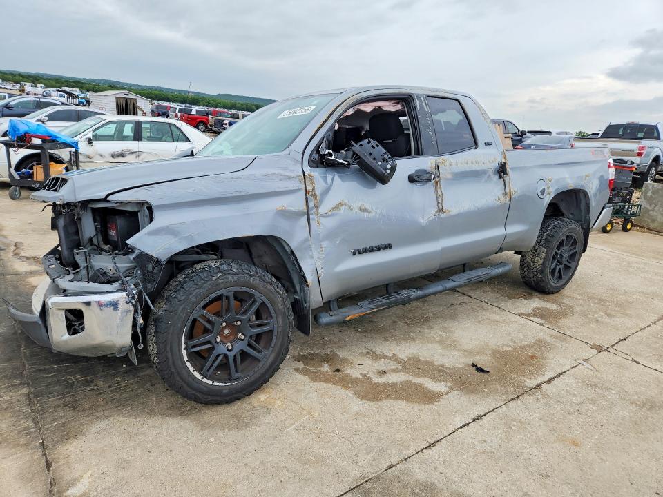 2019 Toyota Tundra VIN 5TFRM5F15KX134909 COPART salvage auction — FRONT END, TX - SALVAGE VEHICLE TITLE (P), sold $4,050 on 2026-07-16 (photo 1)