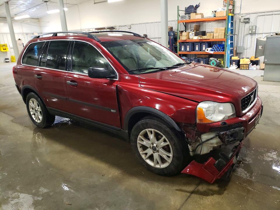 2004 Volvo Xc90 VIN YV1CZ91H841052773 COPART salvage auction — FRONT END, Mn - Cert Of Title-Prior Salvage, sold $500 on 2026-07-27 (photo 4)