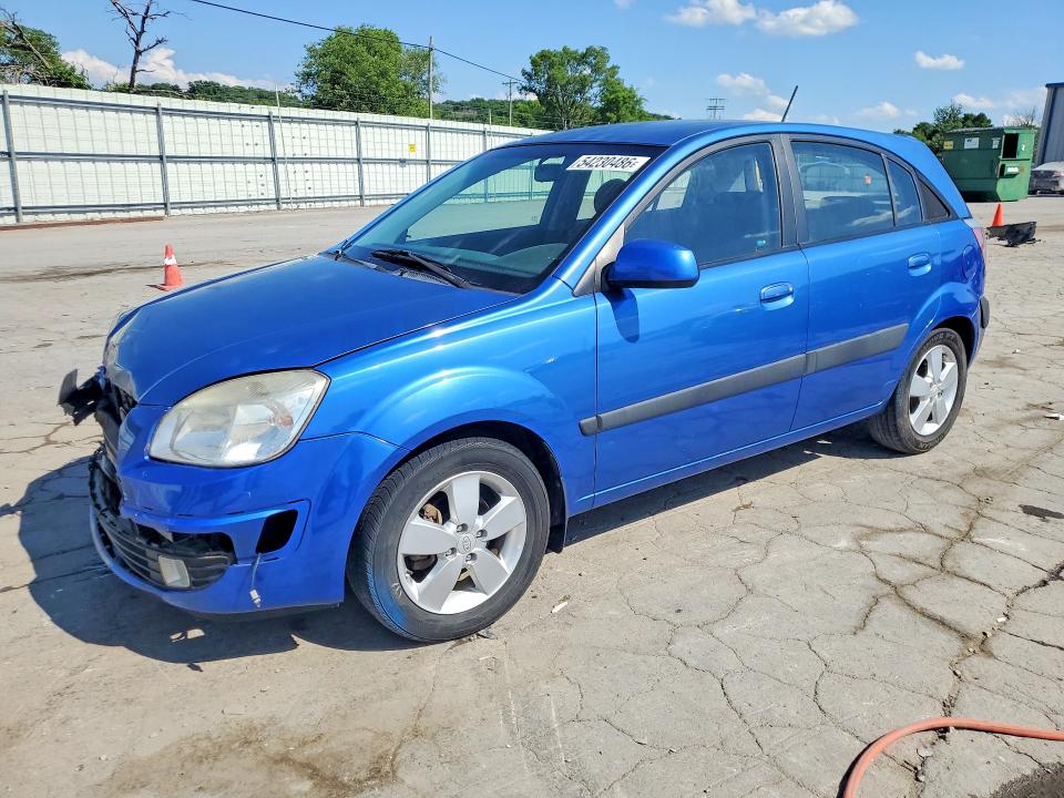 2009 Kia Rio VIN KNADE243X96567200 COPART salvage auction — FRONT END, Tn - Salvage Certificate, sold $575 on 2026-07-13 (photo 1)