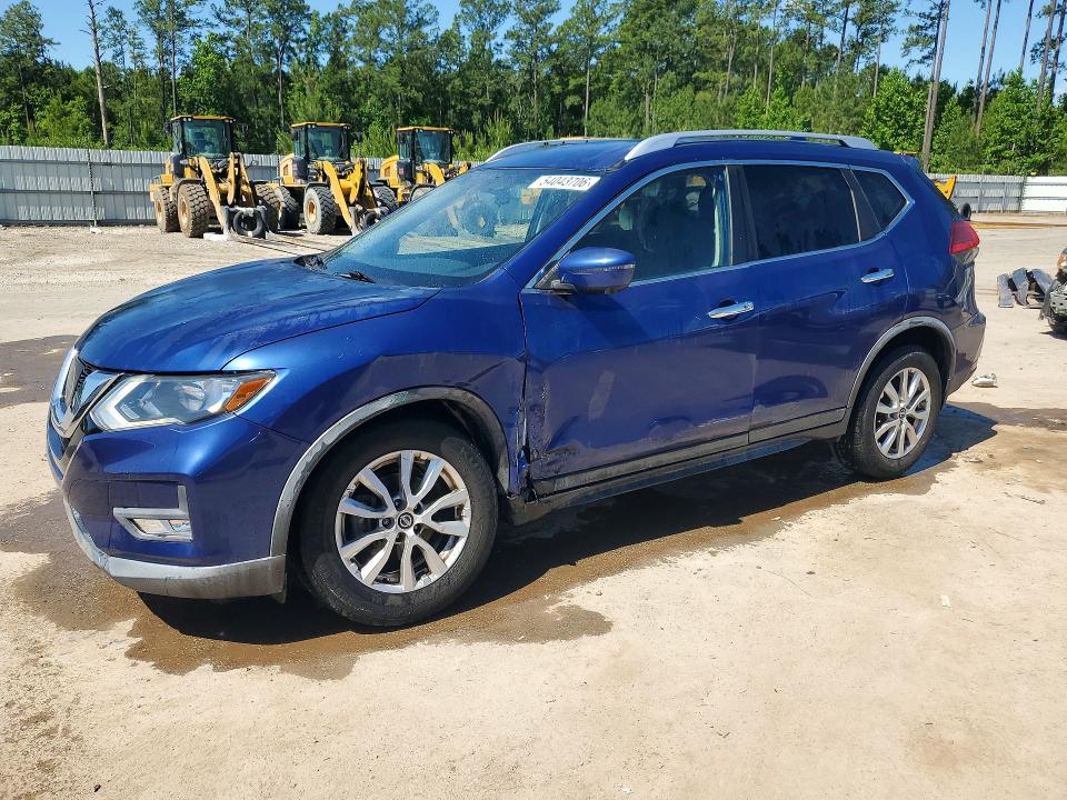 2017 Nissan Rogue VIN KNMAT2MT2HP609105 COPART salvage auction — FRONT END, Sc - Cert Of Title-Salvage, sold $4,600 on 2026-07-06 (photo 1)