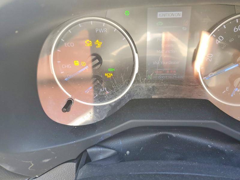 2019 Toyota Rav 4 VIN JTMRWRFV8KJ005523 COPART salvage auction — FRONT END, Ca - Salvage Certificate, sold $3,550 on 2026-07-10 (photo 9)