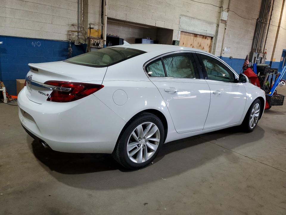 2014 Buick Regal VIN 2G4GK5EX7E9215847 COPART salvage auction — FRONT END, Mi - Certificate Of Title, sold $1,200 on 2026-07-03 (photo 3)