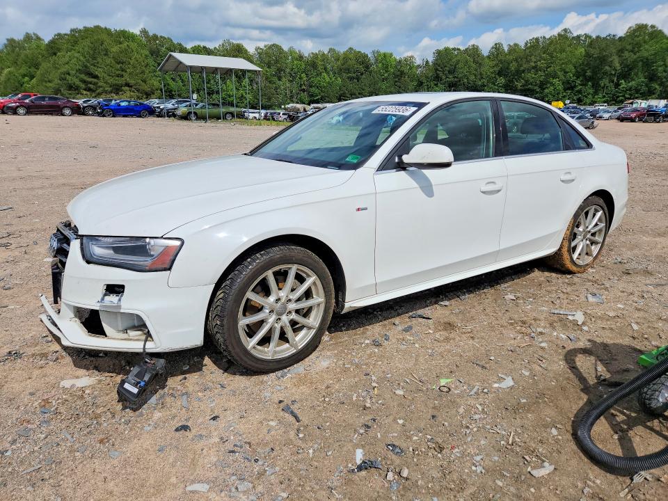 2015 Audi A4 VIN WAUFFAFL7FN037507 COPART salvage auction — FRONT END, Va - Cert Of Title - Salvage, sold $1,450 on 2026-07-13 (photo 1)