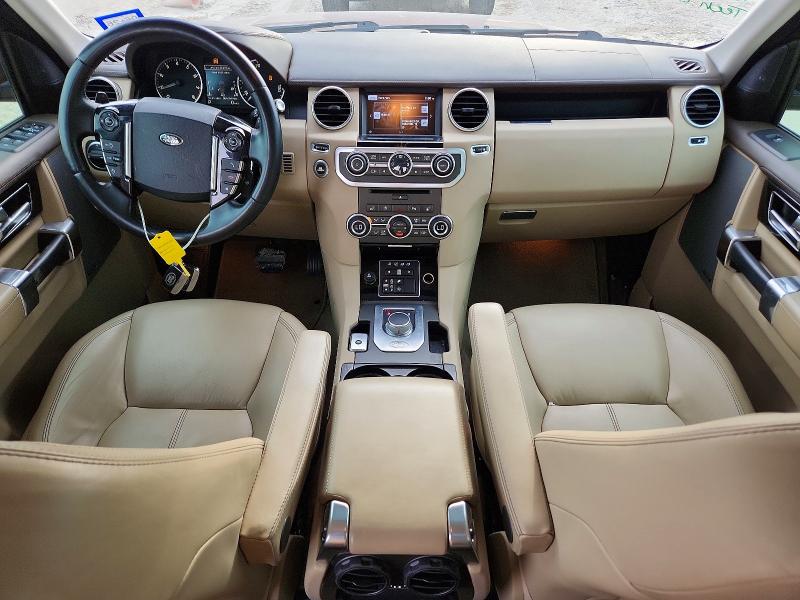 2016 Land rover Lr4 VIN SALAK2V63GA802272 COPART salvage auction — FRONT END, Tx - Salvage Vehicle Title, sold $4,650 on 2026-07-03 (photo 8)