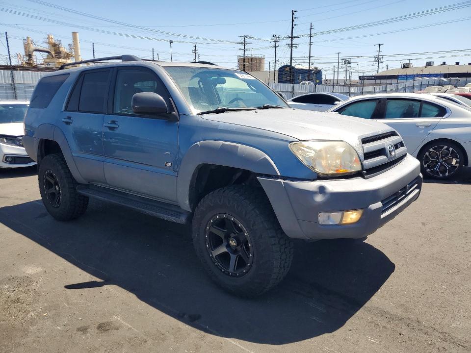 2003 Toyota 4runner VIN JTEZT14RX30002724 COPART salvage auction — FRONT END, Ca - Salvage Certificate, sold $2,800 on 2026-07-08 (photo 4)