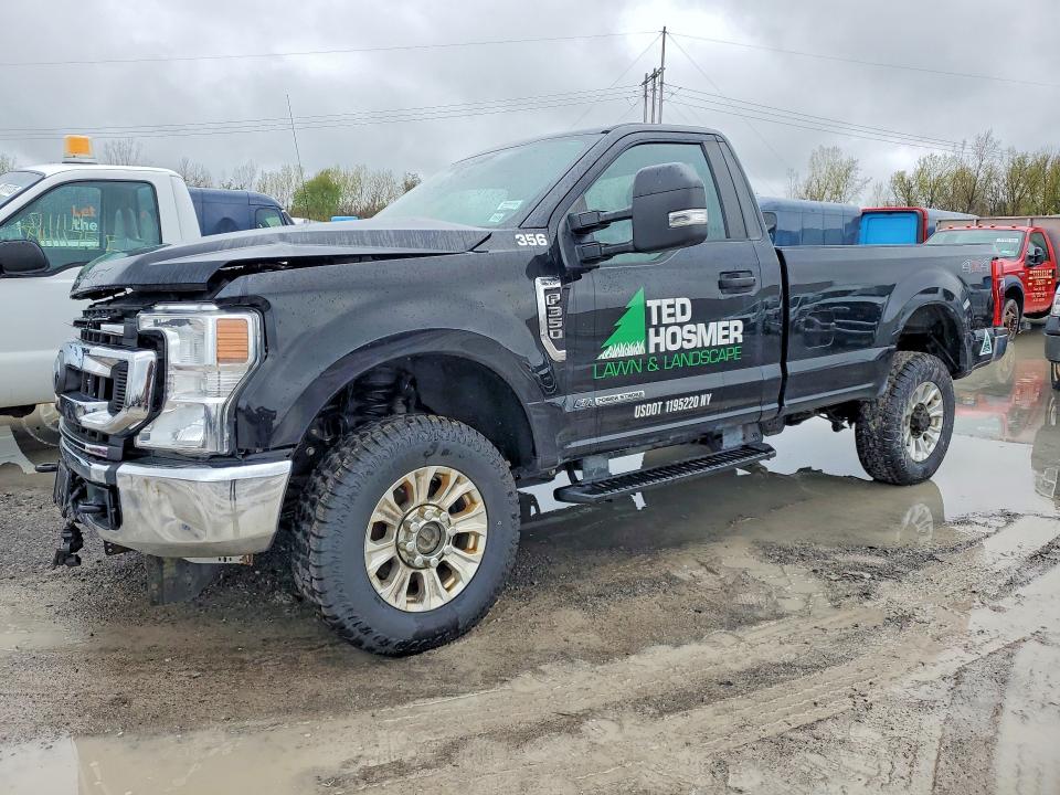 2021 Ford F-350 super duty VIN 1FTRF3BT1MED27823 COPART salvage auction — ALL OVER, Ny - Mv-907A Salvage Certificate, sold $17,600 on 2026-07-06 (photo 1)