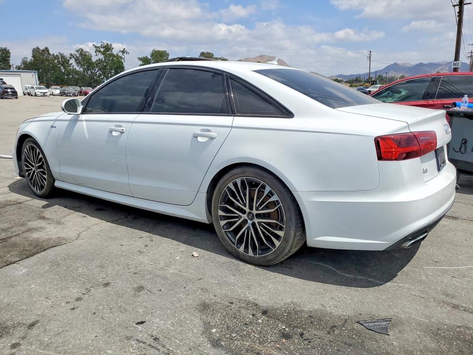 2018 Audi A6 VIN WAUG3AFC0JN007240 COPART salvage auction — FRONT END, Ca - Dis/Dlr/Exp Only Salvage Cert, sold $4,300 on 2026-07-30 (photo 2)