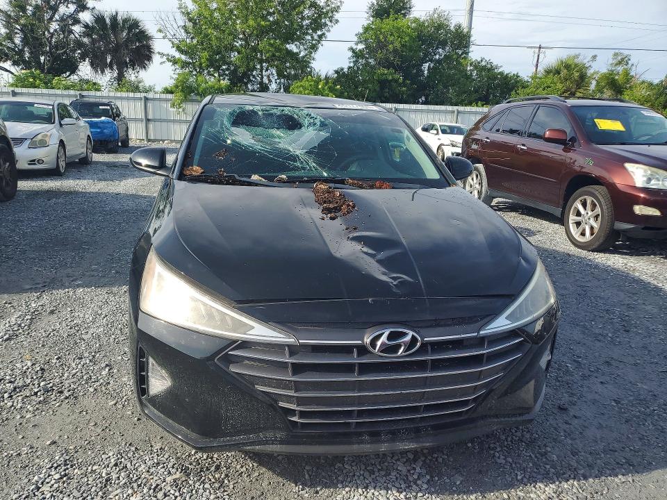 2019 Hyundai Elantra VIN KMHD84LF3KU872682 COPART salvage auction — FRONT END, Fl - Cert Of Title Slvg Rebuildable, sold $2,000 on 2026-07-28 (photo 5)