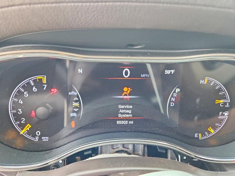 2016 Jeep Cherokee VIN 1C4RJFCG5GC366318 COPART salvage auction — FRONT END, Tx - Certificate Of Title, sold $4,700 on 2026-07-09 (photo 9)