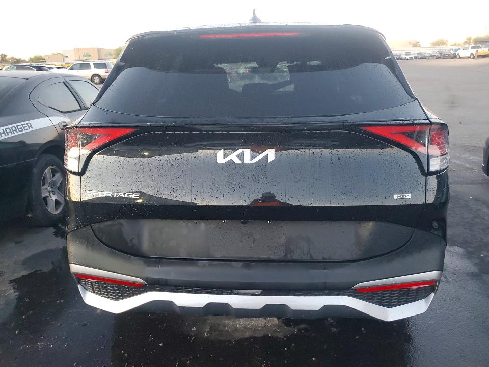 2025 Kia Sportage VIN KNDPU3DG5S7237671 COPART salvage auction — FRONT END, NV - CERTIFICATE OF TITLE, sold $9,900 on 2026-07-09 (photo 6)