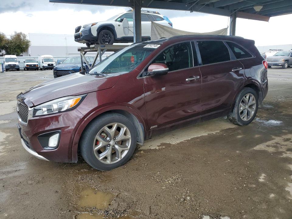 2016 Kia Sorento VIN 5XYPKDA50GG121383 COPART salvage auction — MECHANICAL, Ca - Dis/Dlr/Exp Only Clean Title, sold $2,200 on 2026-07-28 (photo 1)