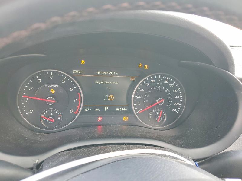 2019 Kia VIN KNAE45LC9K6042578 COPART salvage auction — FRONT END, Fl - Cert Of Title Slvg Rebuildable, sold $2,300 on 2026-07-14 (photo 9)
