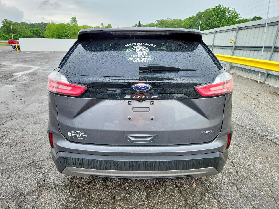 2022 Ford Edge VIN 2FMPK4J99NBA75245 COPART salvage auction — HAIL, Mo - Salvage Certificate Of Title, sold $4,500 on 2026-07-03 (photo 6)