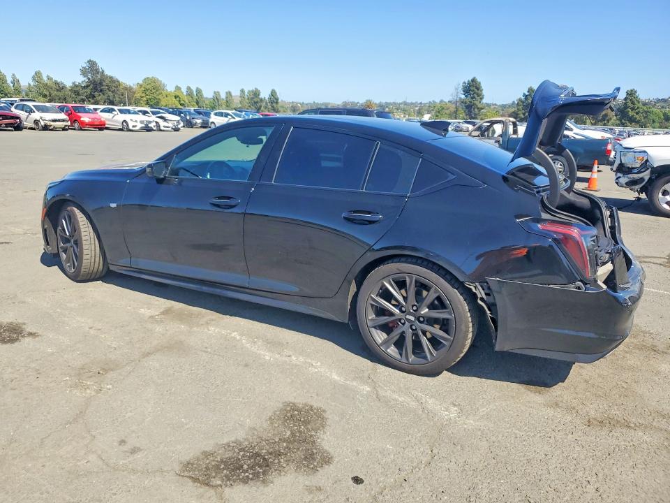 2020 Cadillac Ct5 VIN 1G6DP5RK7L0129424 COPART salvage auction — REAR END, Ca - Salvage Certificate, sold $7,500 on 2026-07-06 (photo 2)