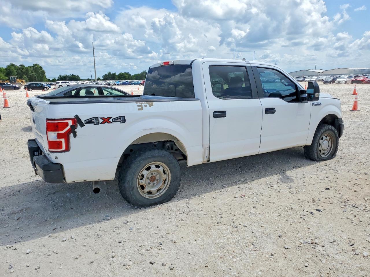 2018 Ford F-150 Lightning VIN 1FTEW1EG5JKF64135 COPART salvage auction — Mechanical, Tx - Us Government Cert To Obtain T, sold $4,700 on 2026-07-03 (photo 3)
