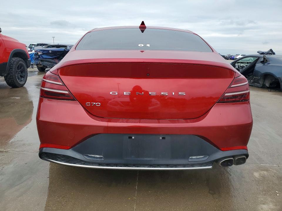 2022 Genesis VIN KMTG34TA5NU095187 COPART salvage auction — UNDERCARRIAGE, Ok - Cert Of Title-Salvage, sold $8,000 on 2026-07-16 (photo 6)