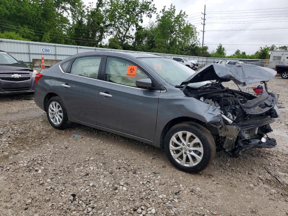 2018 Nissan Sentra VIN 3N1AB7AP0JL647539 COPART salvage auction — FRONT END, Mo - Salvage Certificate Of Title, sold $350 on 2026-07-03 (photo 4)