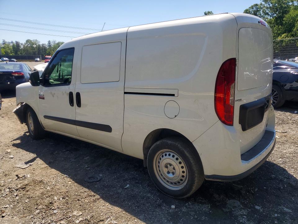 2022 Ram Promaster city VIN ZFBHRFAB9N6Y54388 COPART salvage auction — FRONT END, Md - Cert Of Salvage > 75% Damage, sold $900 on 2026-07-29 (photo 2)