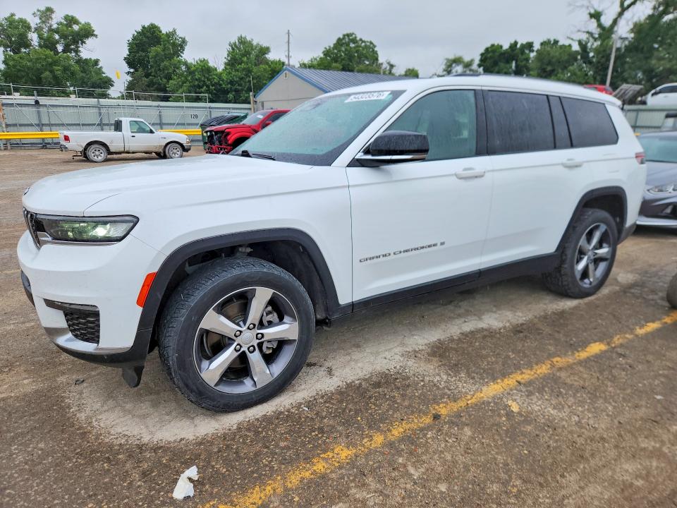 2021 Jeep Grand cherokee l VIN 1C4RJKBG2M8135370 — COPART salvage auction photo