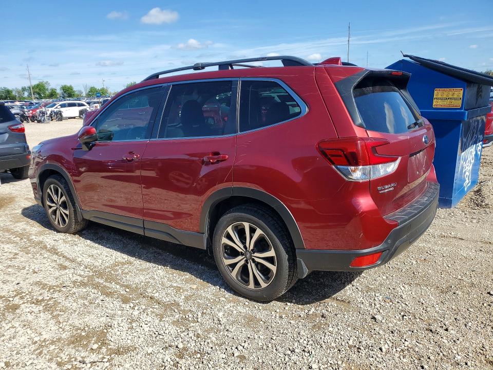 2020 Subaru Forester VIN JF2SKAUC1LH465651 COPART salvage auction — HAIL, Ia - Cert Of Title-Salvage Title, sold $7,500 on 2026-07-08 (photo 2)