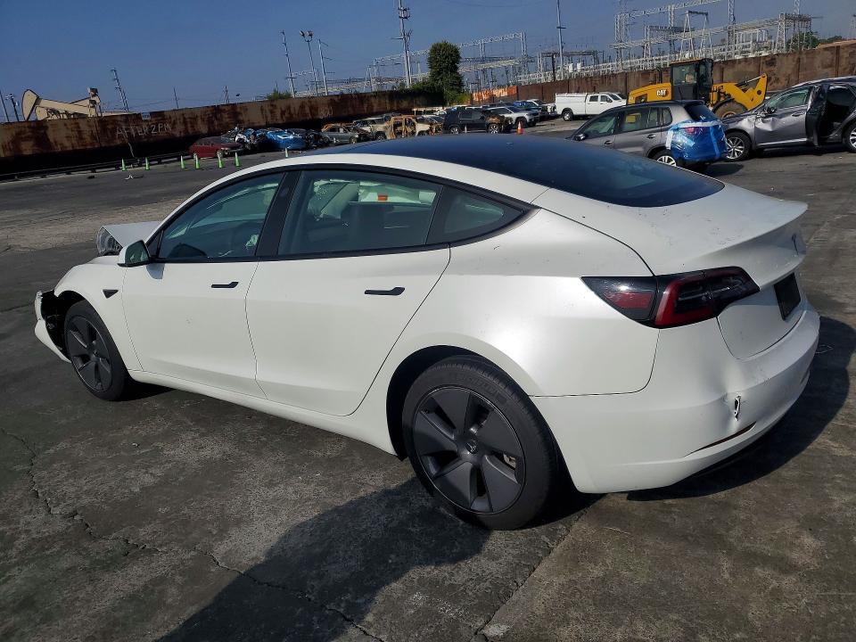 2023 Tesla Model 3 VIN 5YJ3E1EAXPF479254 COPART salvage auction — FRONT END, Ca - Salvage Certificate, sold $5,200 on 2026-07-22 (photo 2)