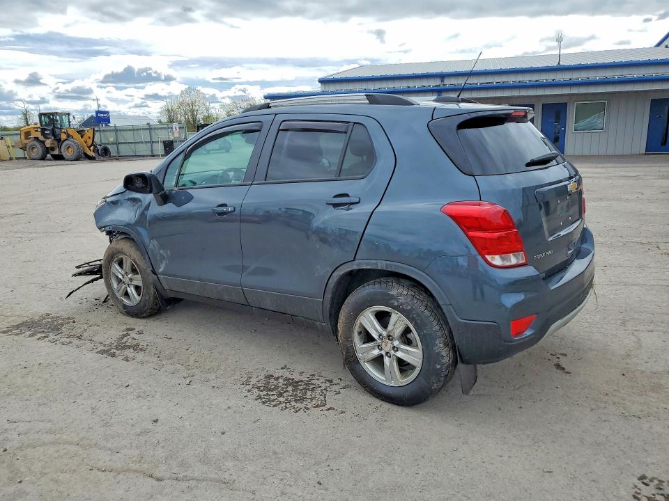 2022 Chevrolet VIN KL7CJPSM4NB560826 COPART salvage auction — FRONT END, Ny - Mv-907A Salvage Certificate, sold $975 on 2026-07-09 (photo 2)