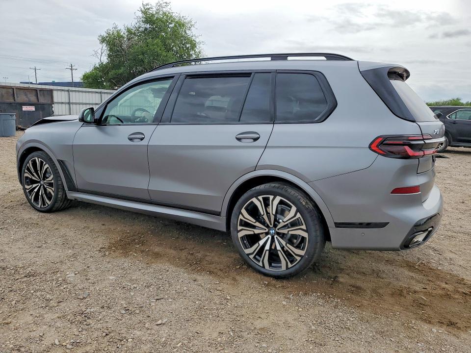 2027 BMW X7 VIN 5UX23EM06V9439762 COPART salvage auction — FRONT END, TX - SALVAGE VEHICLE TITLE (P), sold $63,000 on 2026-07-15 (photo 2)