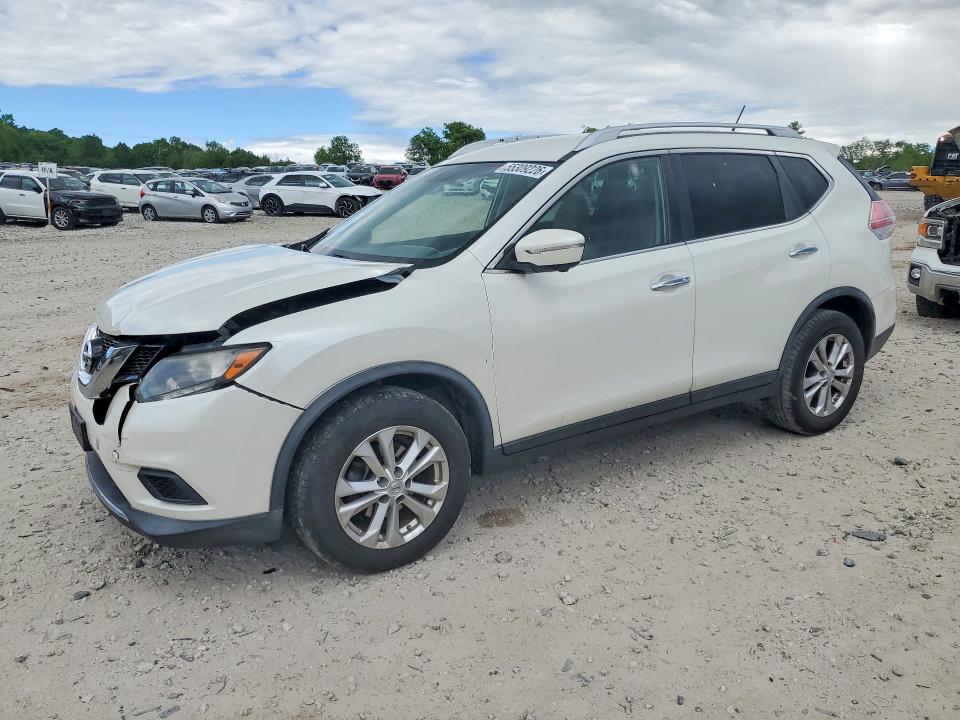 2015 Nissan Rogue VIN KNMAT2MT2FP523645 COPART salvage auction — FRONT END, Ma - Cert Of Title-Reconstrctd Coll, sold $625 on 2026-07-22 (photo 1)