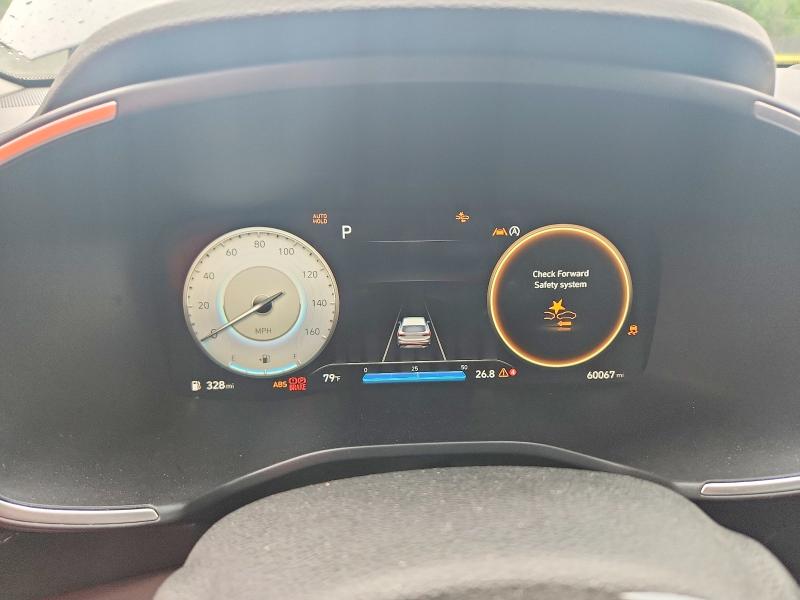 2021 Hyundai Santa fe VIN 5NMS34AJ7MH332716 COPART salvage auction — FRONT END, Md - Cert Of Salvage > 75% Damage, sold $6,400 on 2026-07-02 (photo 9)