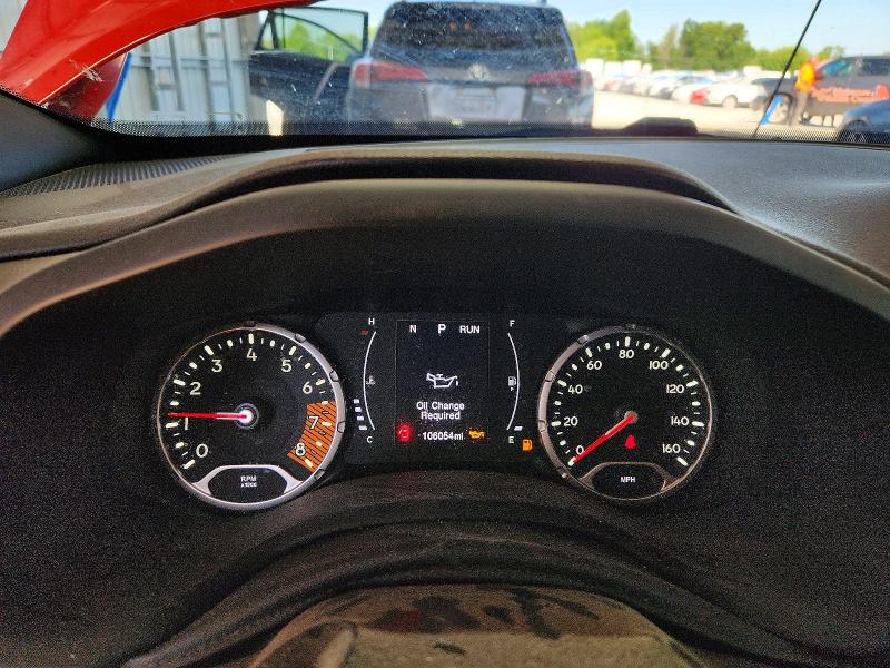 2020 Jeep Renegade VIN ZACNJABBXLPL51789 COPART salvage auction — HAIL, Mo - Salvage Certificate Of Title, sold $3,800 on 2026-07-14 (photo 9)