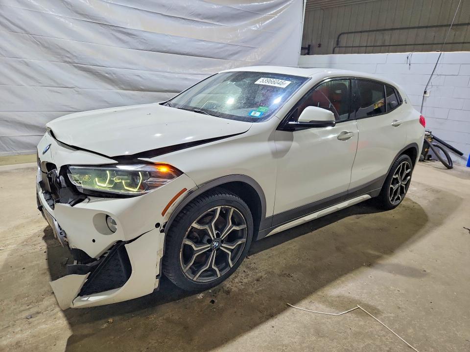 2018 BMW X2 VIN WBXYJ5C30JEF78807 COPART salvage auction — FRONT END, Nh - Cert Of Title-Salvage, sold $4,300 on 2026-07-07 (photo 1)