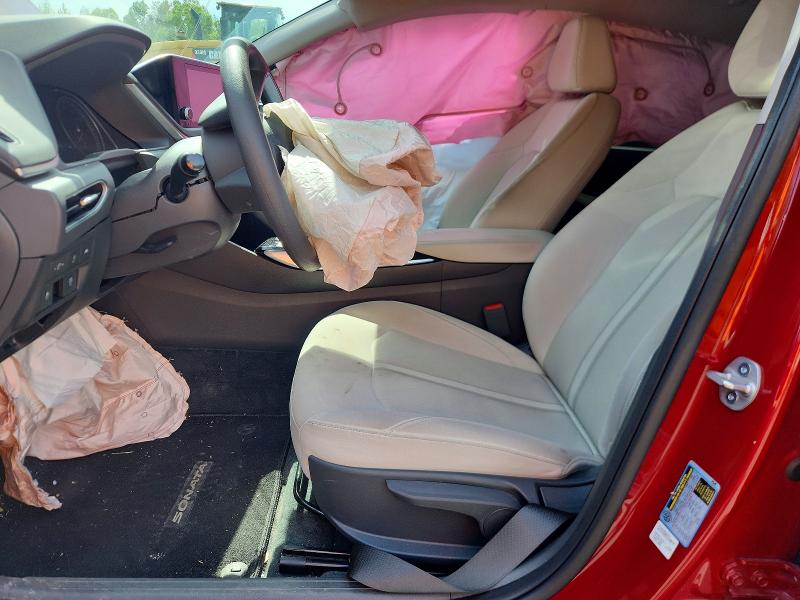 2023 Hyundai Sonata VIN KMHL24JA5PA319478 COPART salvage auction — FRONT END, Pa - Certificate Of Salvage, sold $3,700 on 2026-07-14 (photo 7)