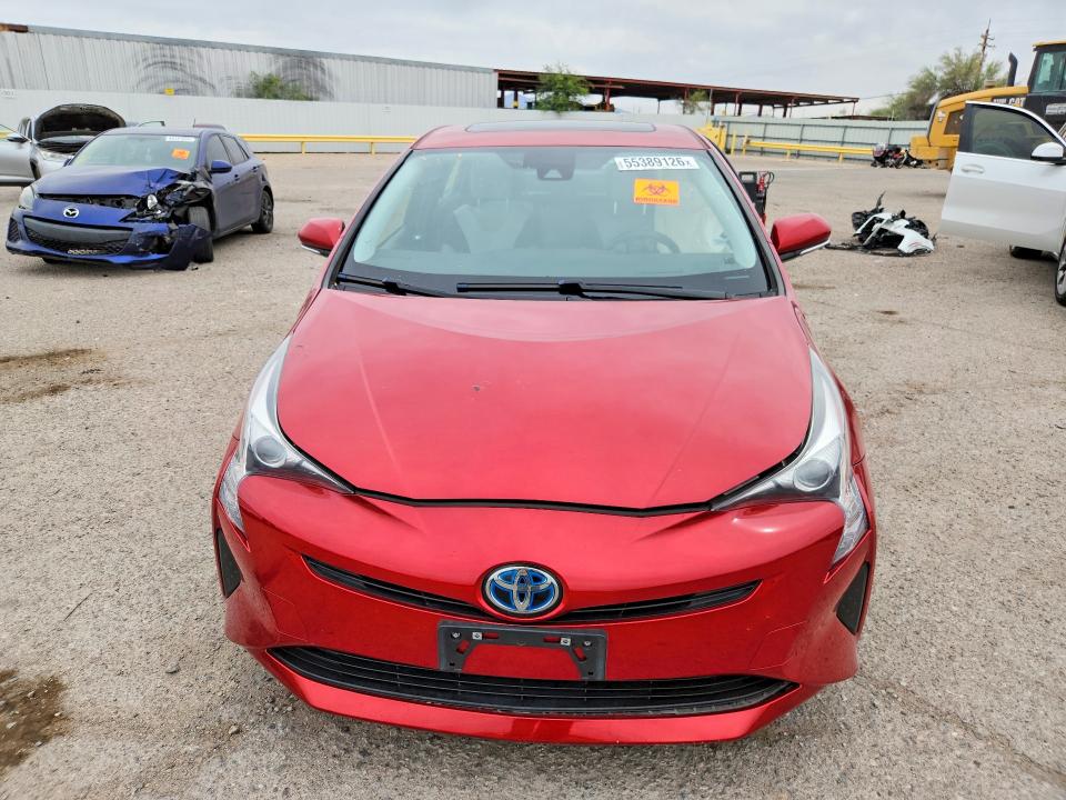 2016 Toyota Prius VIN JTDKARFU2G3502876 COPART salvage auction — SIDE, Az - Cert Of Title - Salvage, sold $3,150 on 2026-07-17 (photo 5)