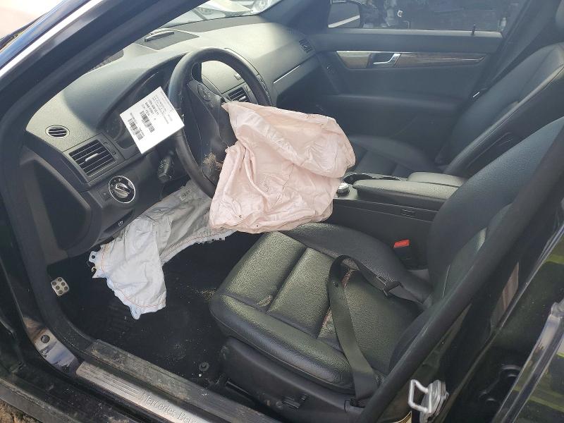 2011 Mercedes-benz C class VIN WDDGF8FB4BA516014 COPART salvage auction — FRONT END, On - Permit Salvage, sold $400 on 2026-08-04 (photo 7)
