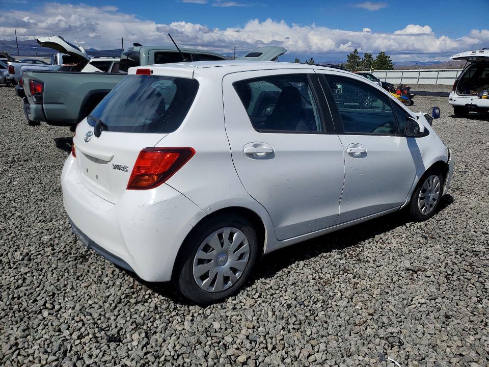 2017 Toyota Yaris VIN VNKKTUD3XHA079833 COPART salvage auction — FRONT END, Nv - Salvage Title, sold $700 on 2026-07-30 (photo 3)