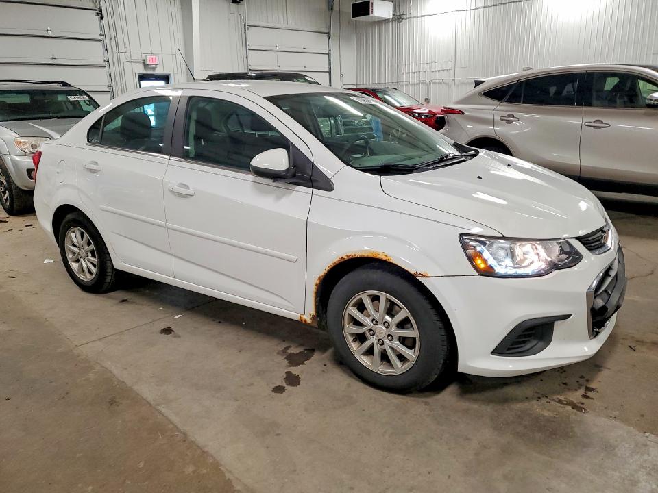 2018 Chevrolet SONIC VIN 1G1JD5SH6J4114452 COPART salvage auction — FRONT END, MN - CERT OF TITLE-SALVAGE, sold $1,100 on 2026-07-02 (photo 4)