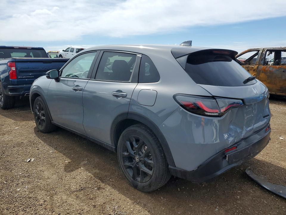 2024 Honda Hr-v VIN 3CZRZ2H51RM741660 COPART salvage auction — REAR END, Il - Salvage Certificate, sold $11,200 on 2026-08-25 (photo 2)