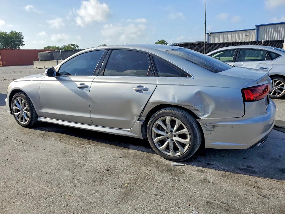 2018 Audi A6 VIN WAUC8AFC2JN023696 COPART salvage auction — REAR END, Fl - Certificate Of Title, sold $4,150 on 2026-07-30 (photo 2)