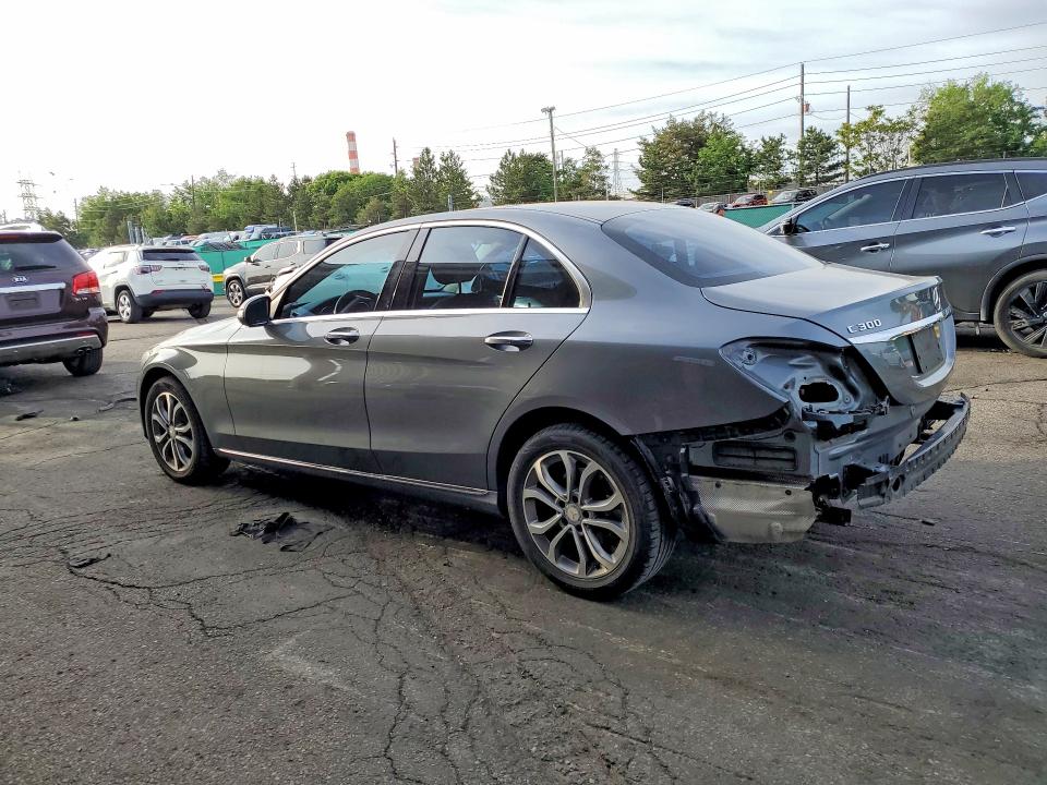 2017 Mercedes-benz C-klasse VIN 55SWF4KB8HU194691 COPART salvage auction — REAR END, Co - Public - Salvage Title, sold $3,500 on 2026-07-06 (photo 2)