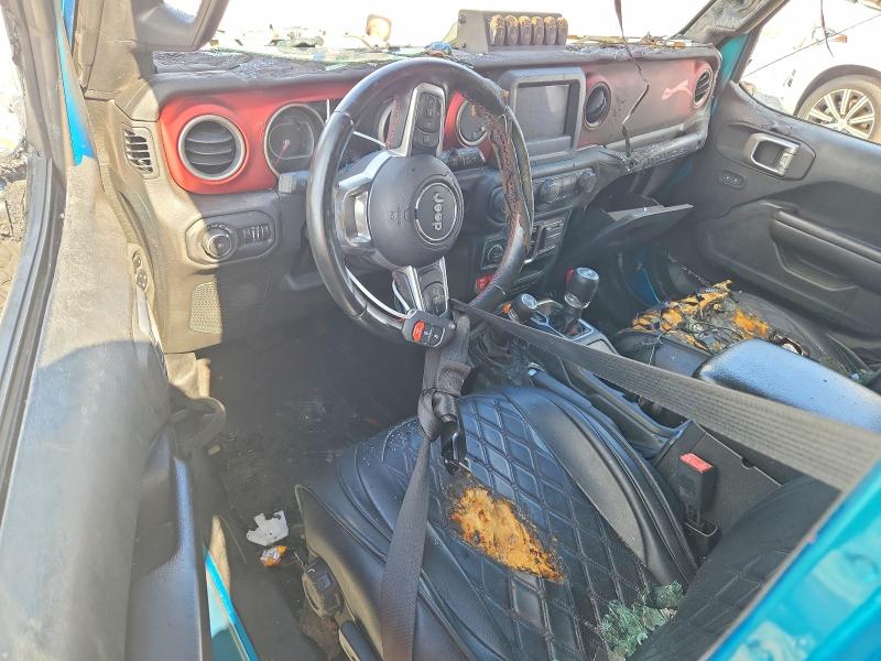2020 Jeep Wrangler unlimited VIN 1C4HJXFNXLW351298 COPART salvage auction — BURN, Fl - Cert Of Title Slvg Rebuildable, sold $1,900 on 2026-07-02 (photo 8)