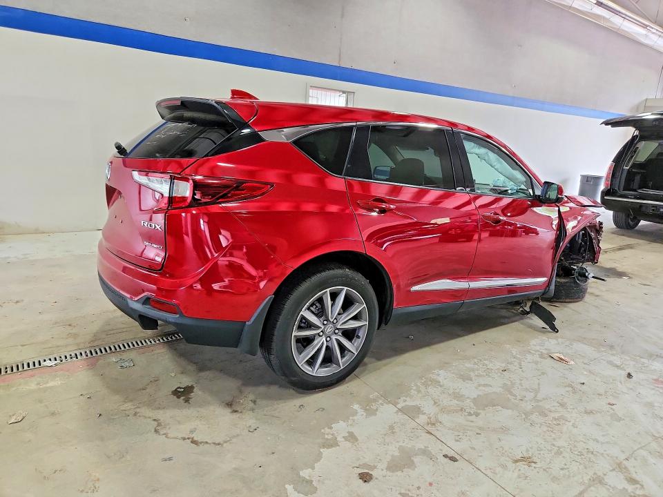 2022 Acura VIN 5J8TC2H57NL000908 COPART salvage auction — ALL OVER, VA - CERT OF TITLE - SALVAGE, sold $2,850 on 2026-07-02 (photo 3)