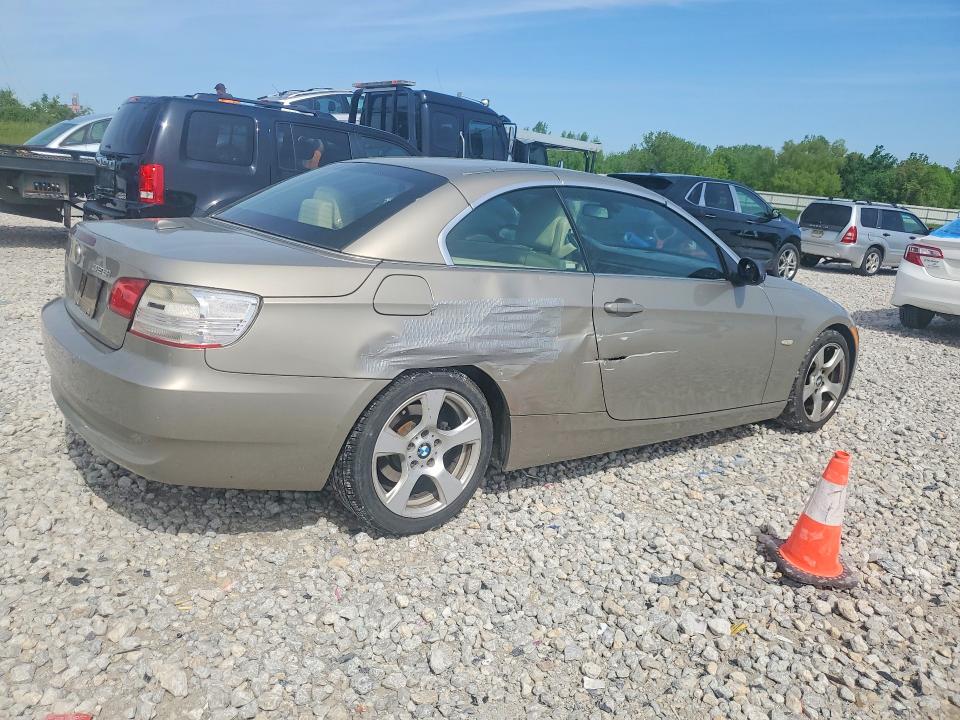 2008 BMW 3er VIN WBAWL13588PX17471 COPART salvage auction — SIDE, Mi - Certificate Of Title, sold $2,100 on 2026-07-02 (photo 3)
