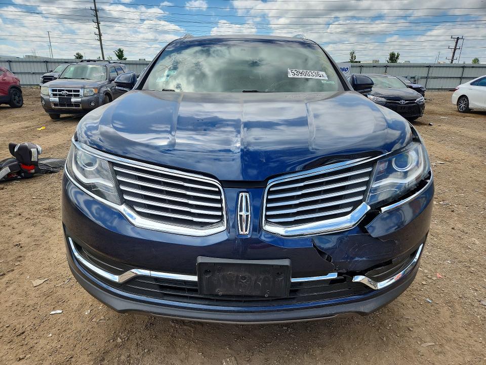 2017 Lincoln VIN 2LMPJ6JR1HBL50193 COPART salvage auction — FRONT END, Il - Salvage Certificate, sold $2,000 on 2026-07-09 (photo 5)
