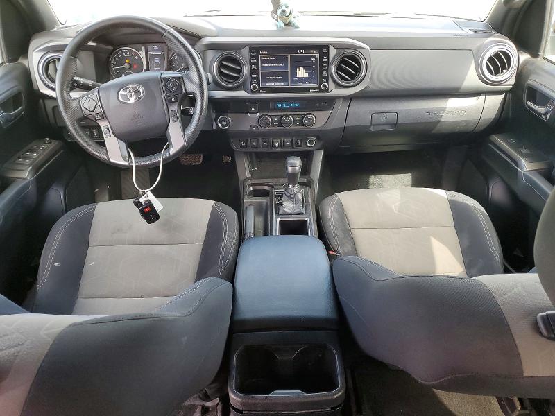 2021 Toyota Tacoma VIN 5TFAZ5CN5MX114149 COPART salvage auction — REAR END, Ca - Salvage Certificate, sold $125 on 2026-07-24 (photo 8)