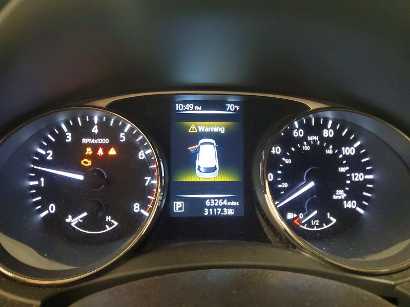 2015 Nissan Rogue VIN KNMAT2MV5FP579581 COPART salvage auction — FRONT END, Mn - Cert Of Title-Salvage, sold $1,450 on 2026-07-14 (photo 9)